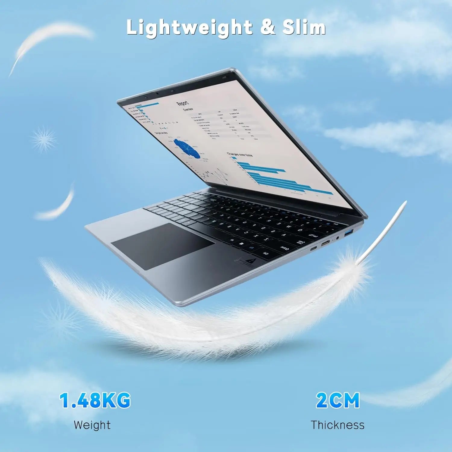 15.6 Inch Laptop Windows 11 Quad-Core Intel Celeron N5095