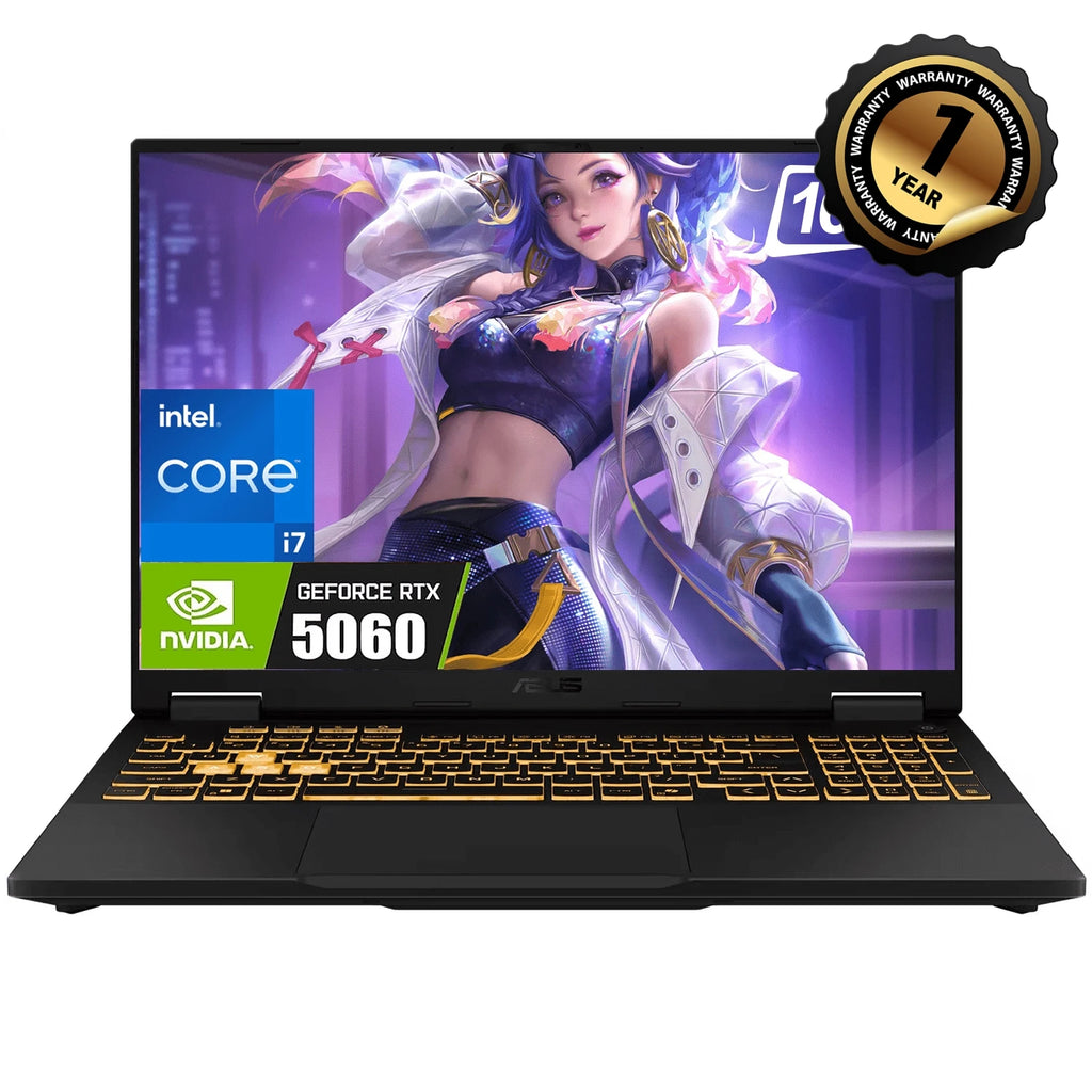 ASUS TUF Gaming F16 16" Laptop - Intel i7-14650HX, 32GB RAM, RTX 5060, 1TB SSD, Windows 11 Home