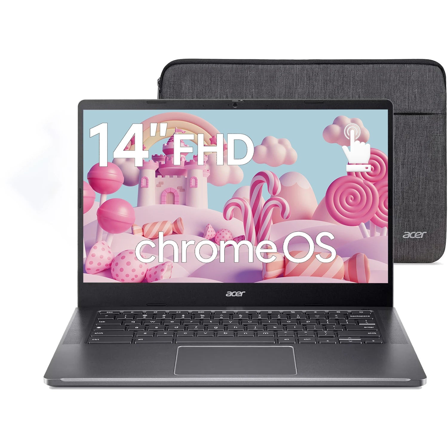 Acer Chromebook Plus 14" Touchscreen Laptop,Intel Core i3-N305,8GB RAM,2TB SSD