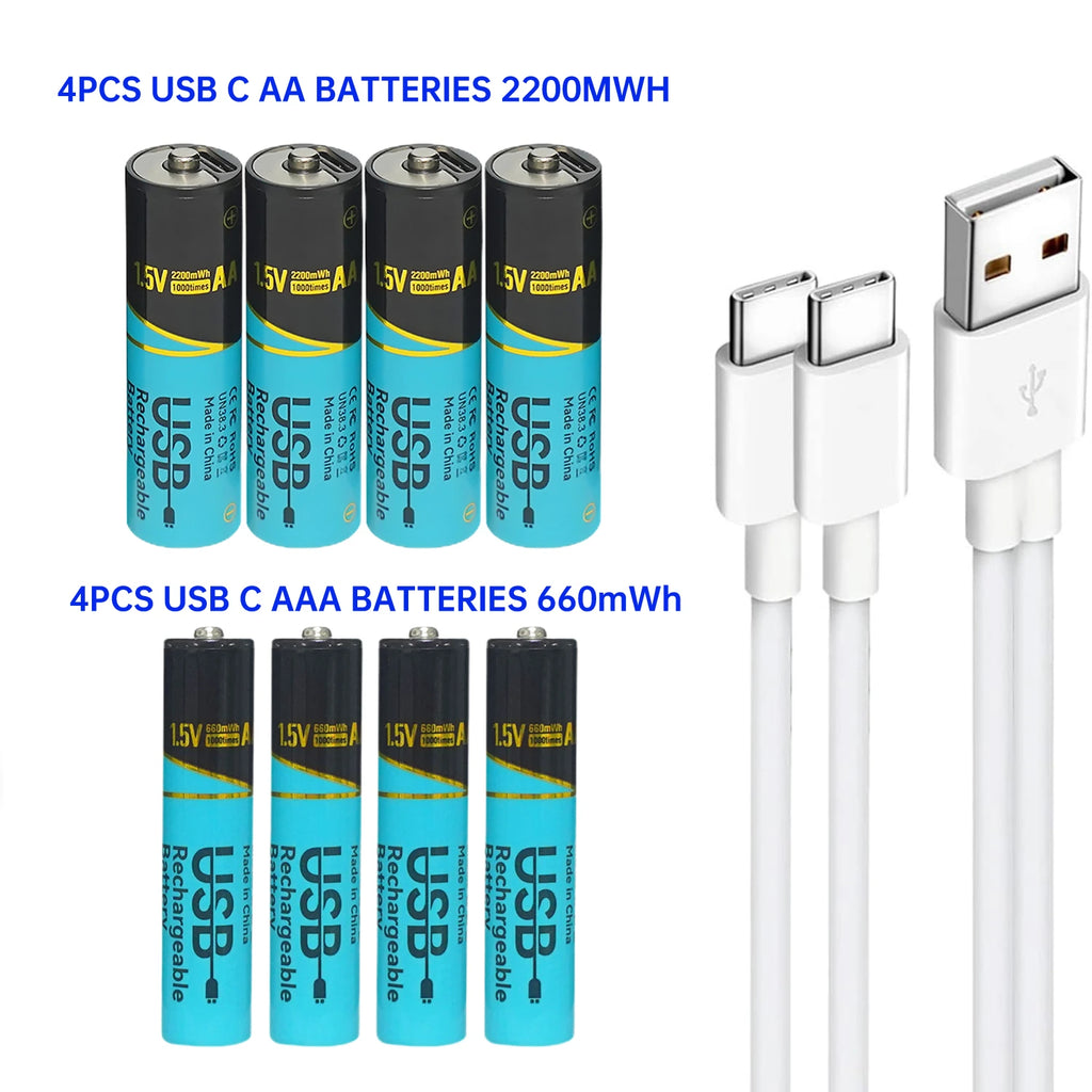 Rechargeable AA and AAA Batteries