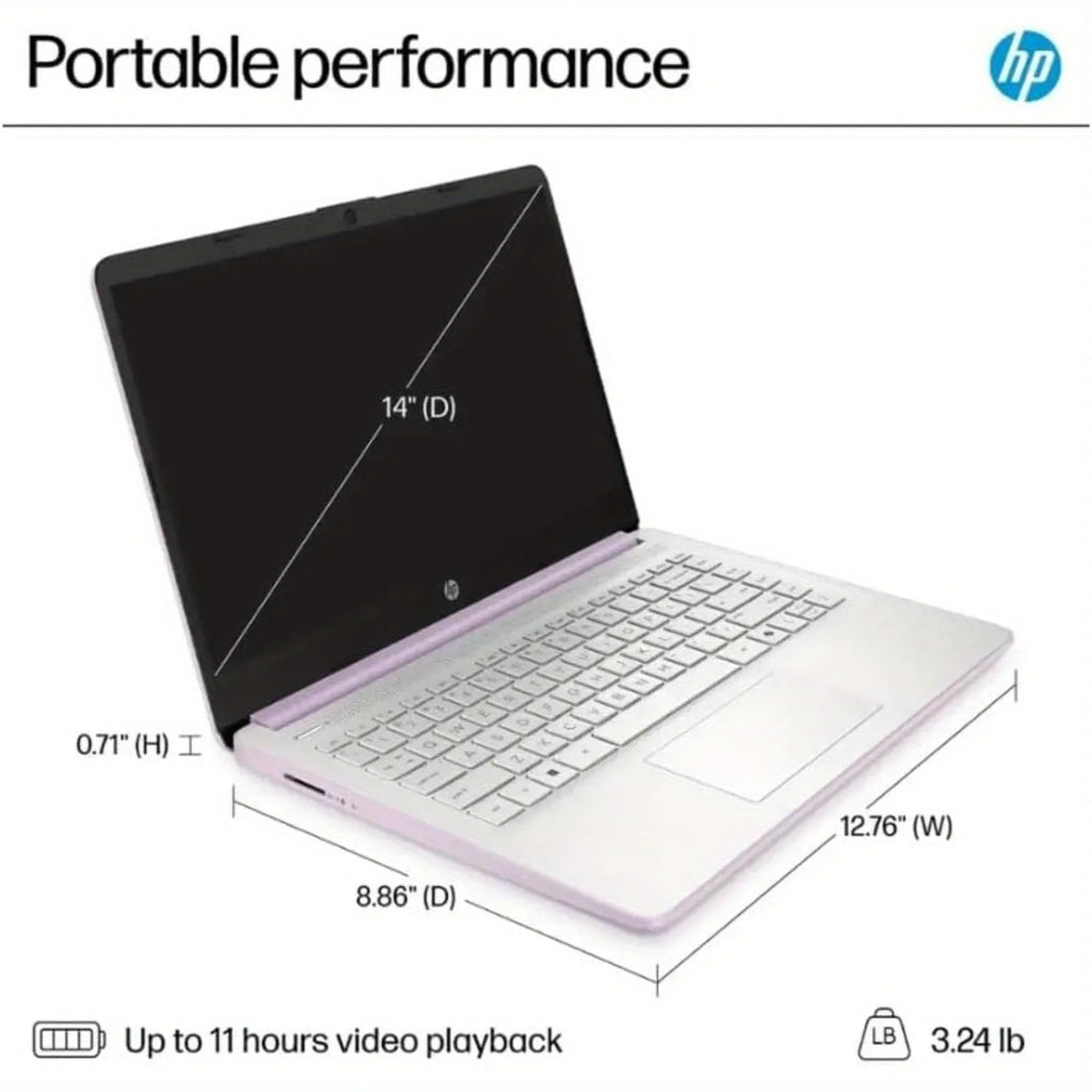 HP 14" HD Business Laptop, Intel