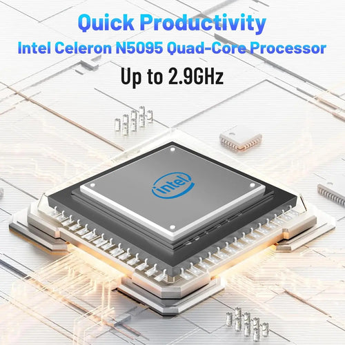 15.6 Inch Laptop Windows 11 Quad-Core Intel Celeron N5095