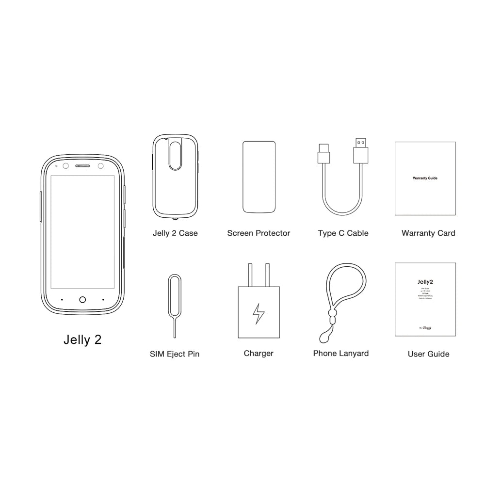 Wolrds Smallest Smart Phone Jelly 2