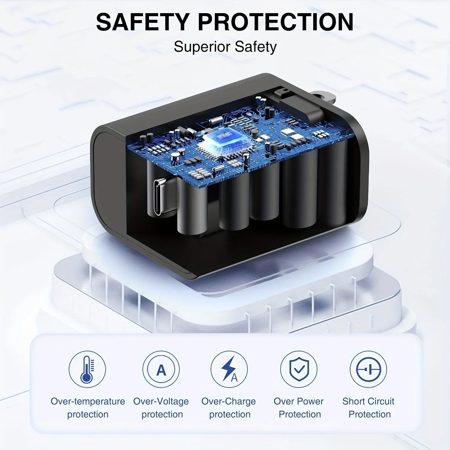 2Pack Fast Charger Block and Cable