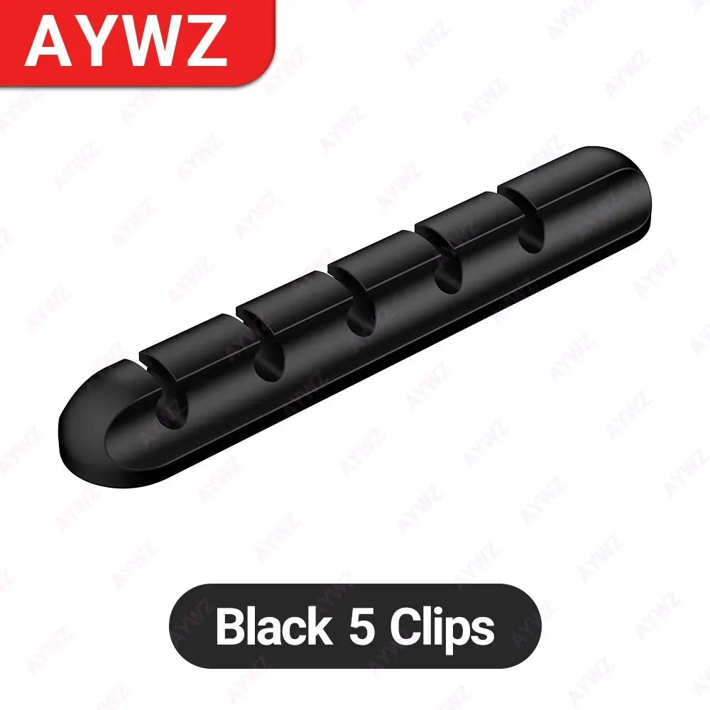 Adhesive Cord Management Wire Organizer