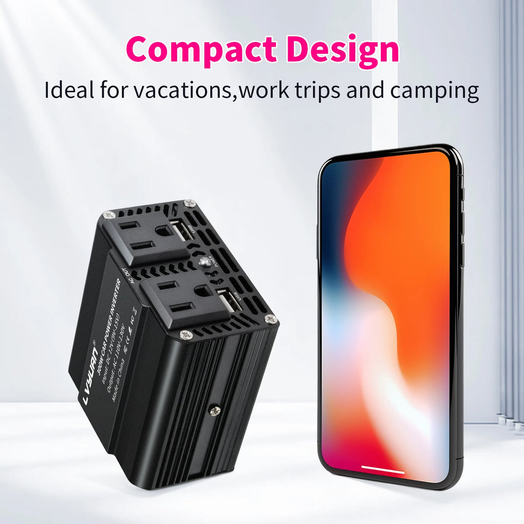 500W/300W Inverter DC12V AC110V