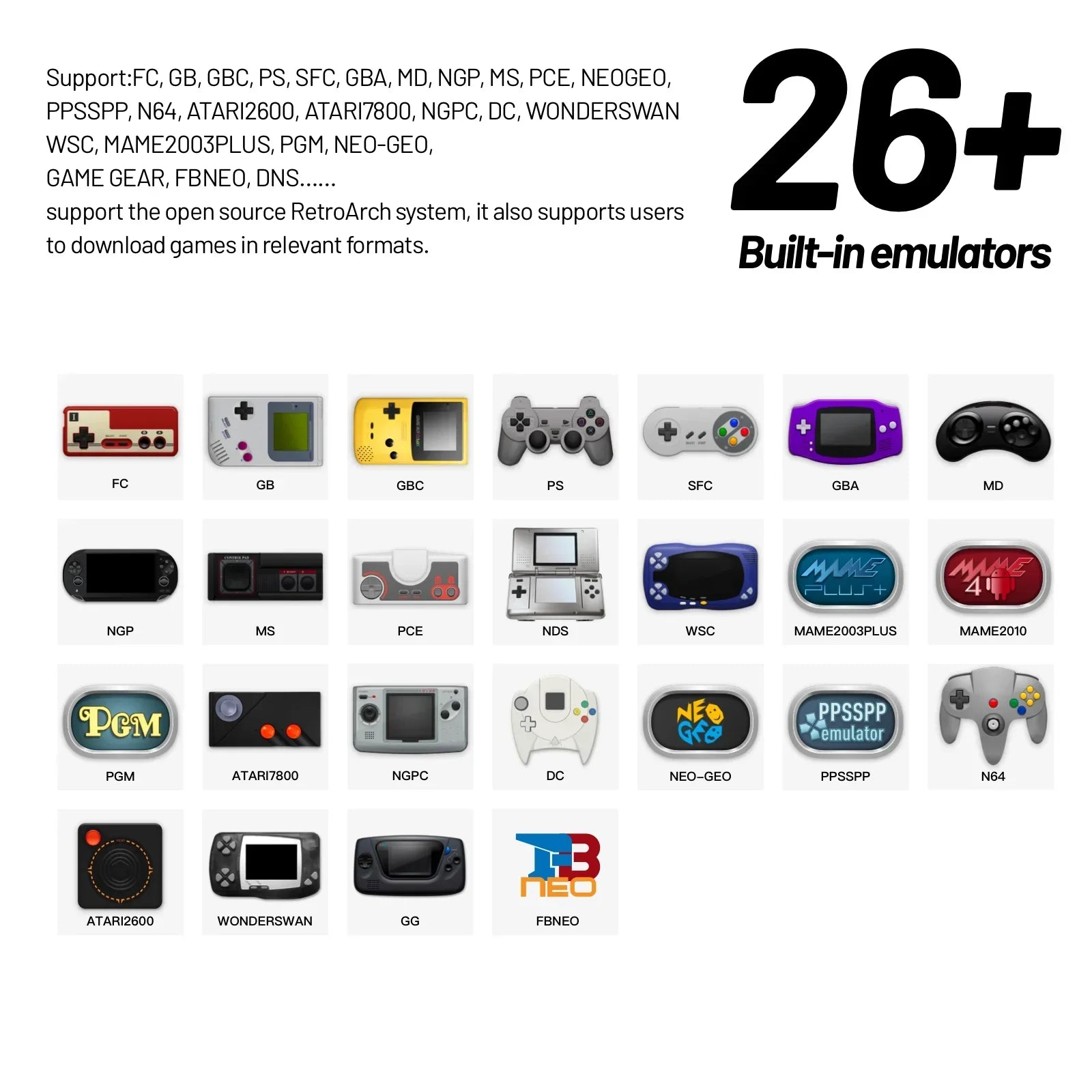 Handheld Retro Gaming Console