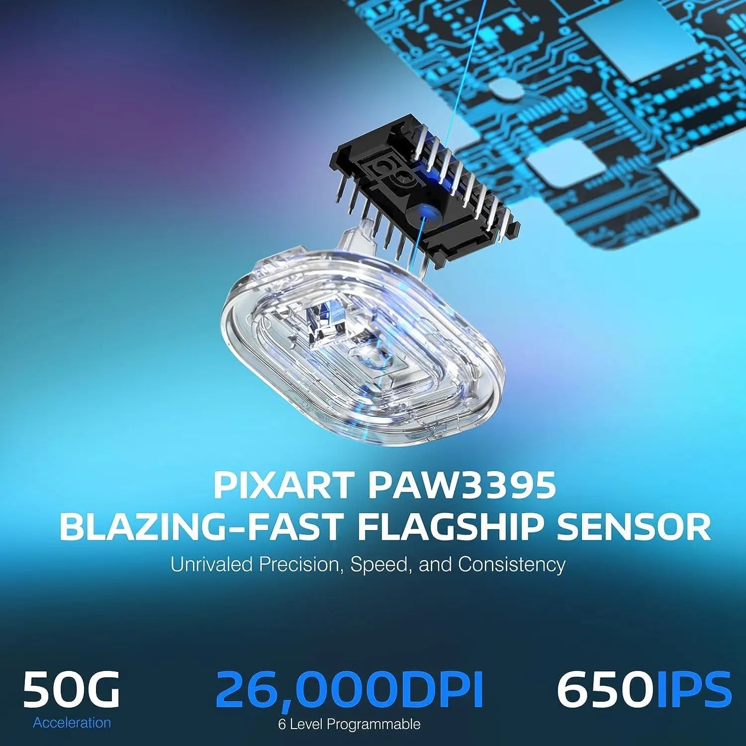 ATTACK SHARK X3 Lightweight Wireless Gaming Mouse