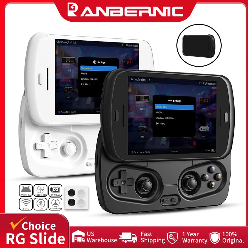 Slide Retro Handheld Game Console Cell Phone