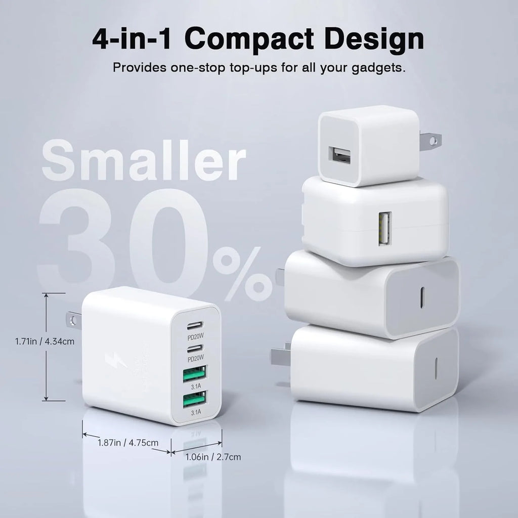 2Pack 40W Wall Charger  for iPhone