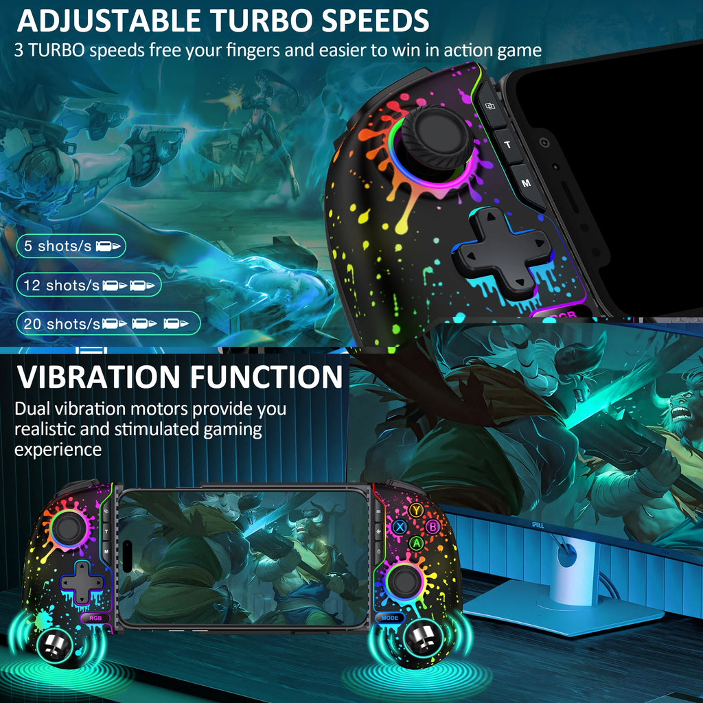 Type-C Mobile Phone Gaming Controller