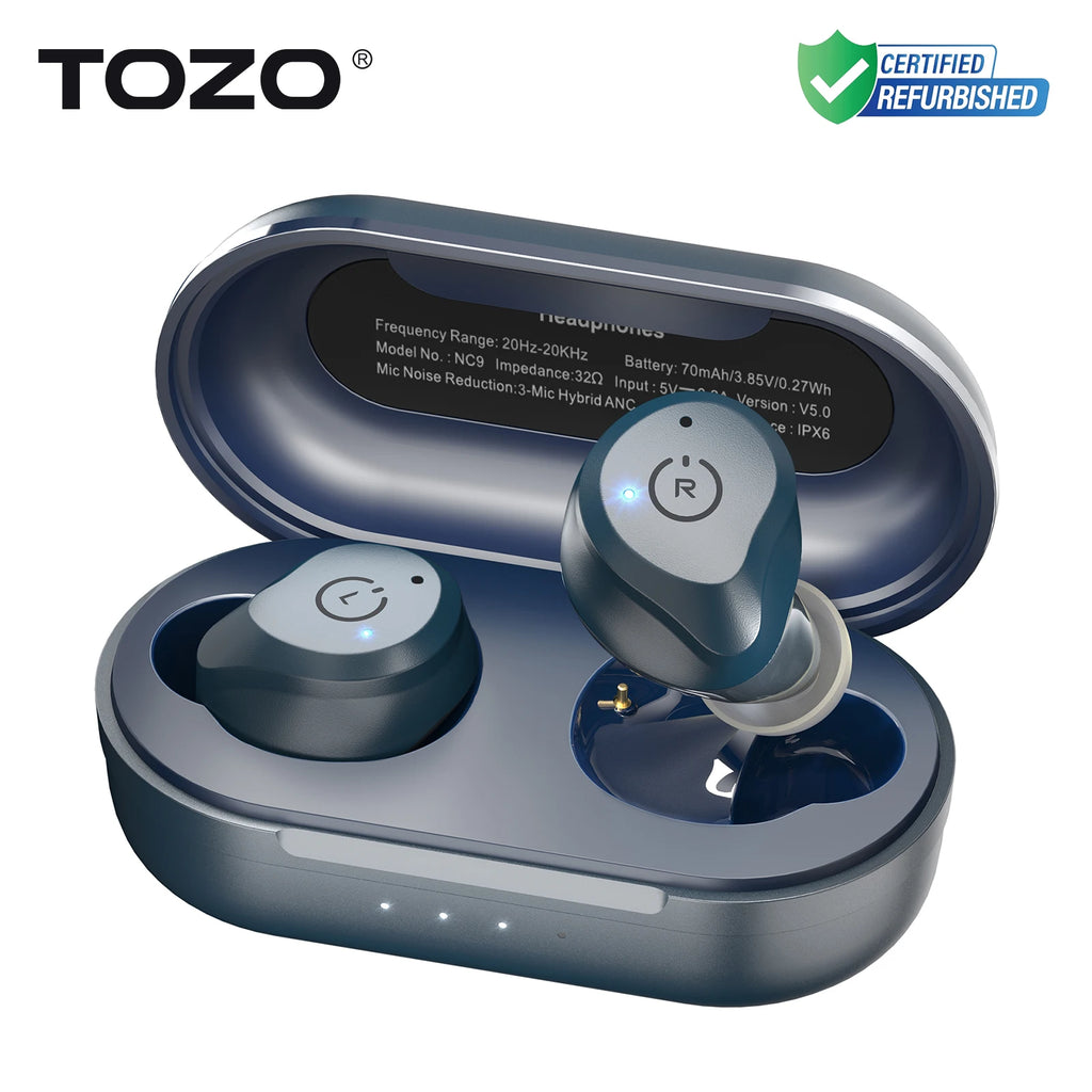 Refurbished TOZO ANC Wireless Earbuds