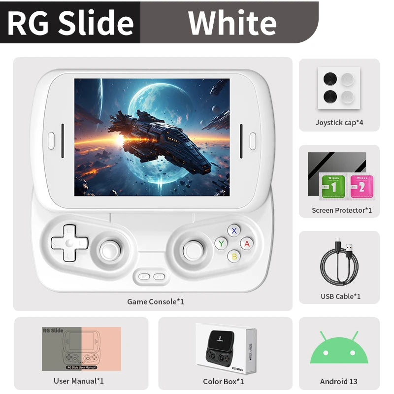 Slide Retro Handheld Game Console Cell Phone