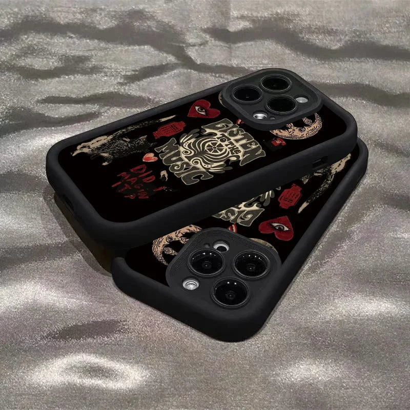 IPhone Sun & Moon Silicone Phone Case