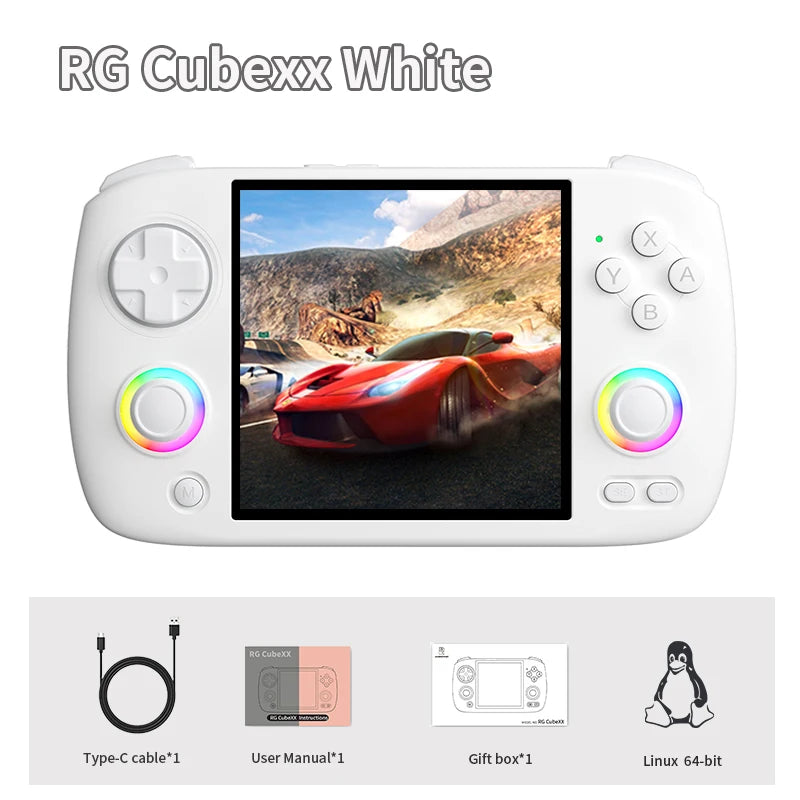 ANBERNIC RG CubeXX Handhe Wi-Fi Bluetooth Retro Gaming Player