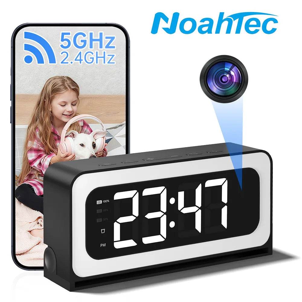 Alarm Clock Mini Wifi Surveillance Camera