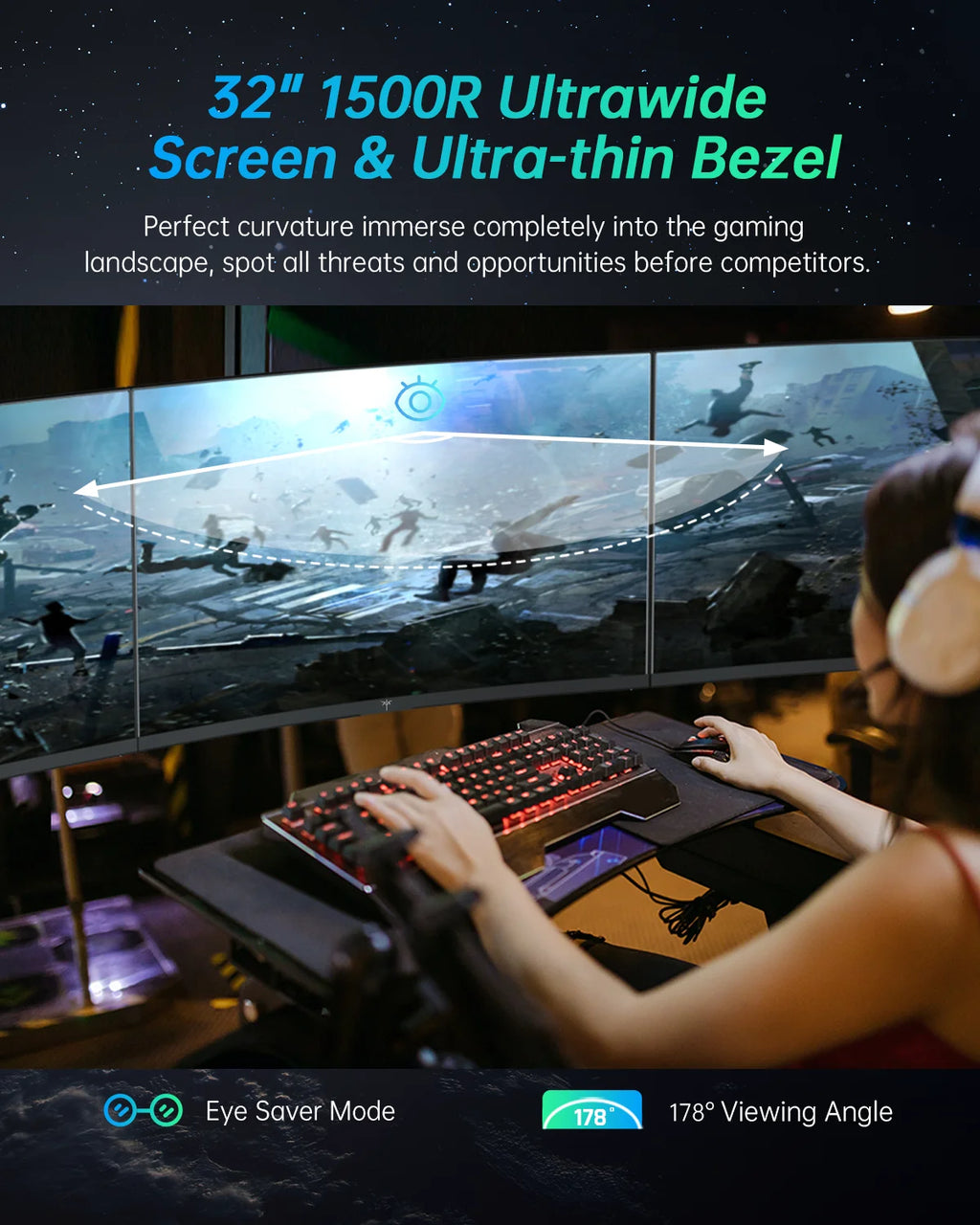 KTC 32 Inch Curved Monitor