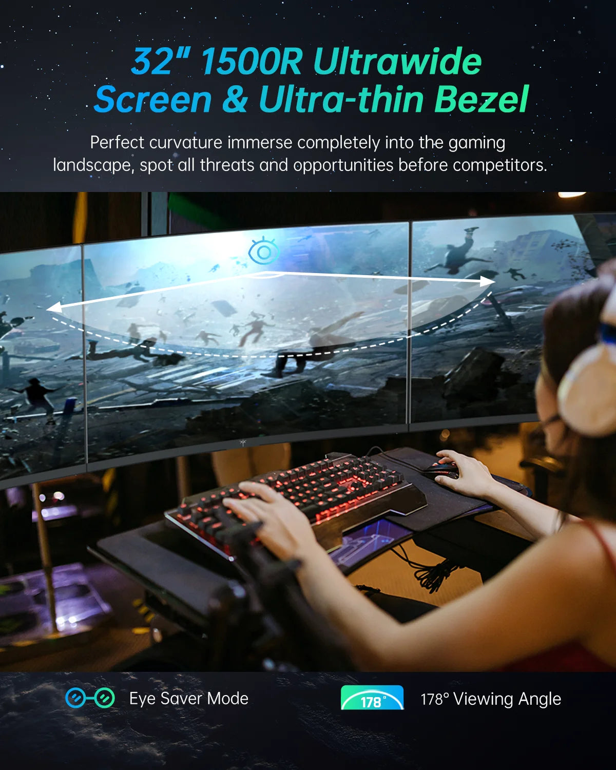 KTC 32 Inch Curved Monitor