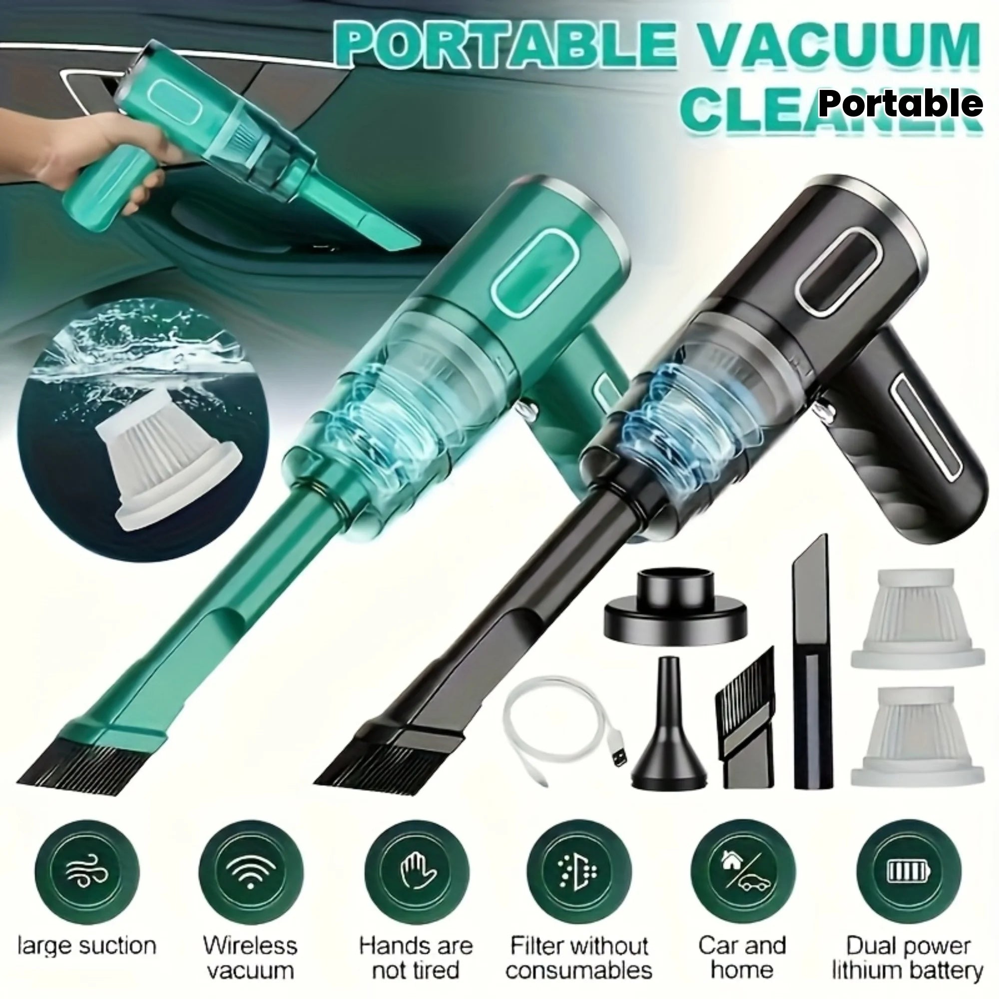 Portable Vacuum Cleaner Wet/dry