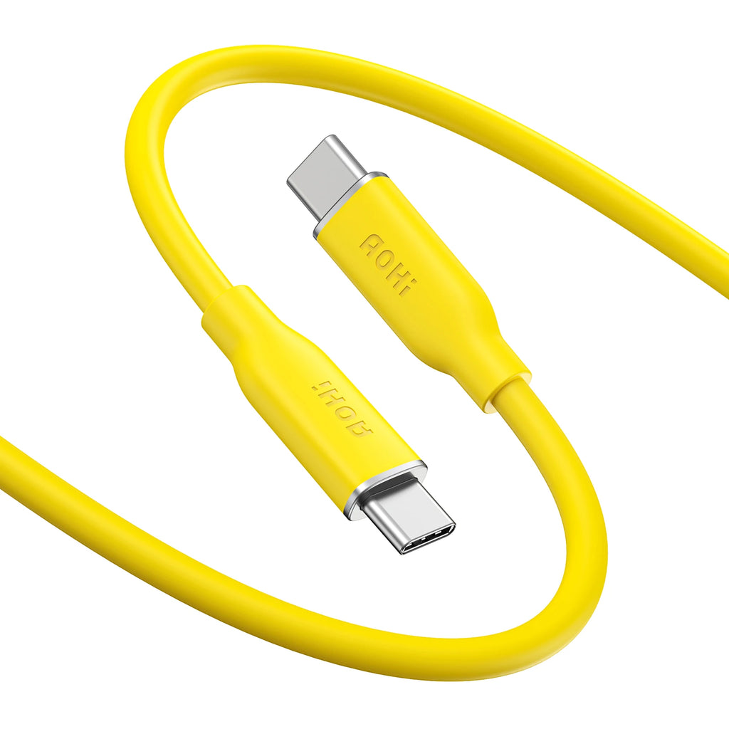 USB C to USB C Fast-charging Silky Cable