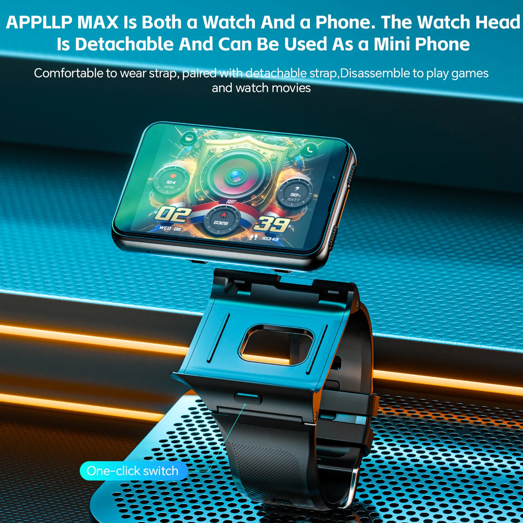 Detachable Strap Network Android Smart Watch