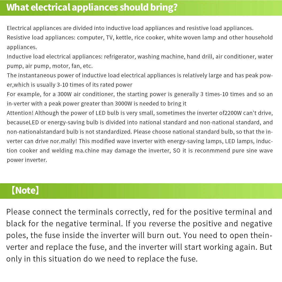 4000W inverter 12V/24V to 110V