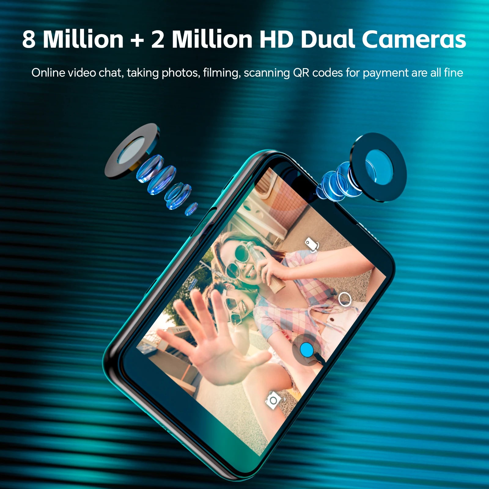 Detachable Strap Network Android Smart Watch