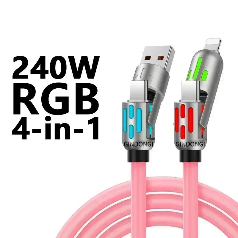 4-in-1 USB Fast Charging Cable