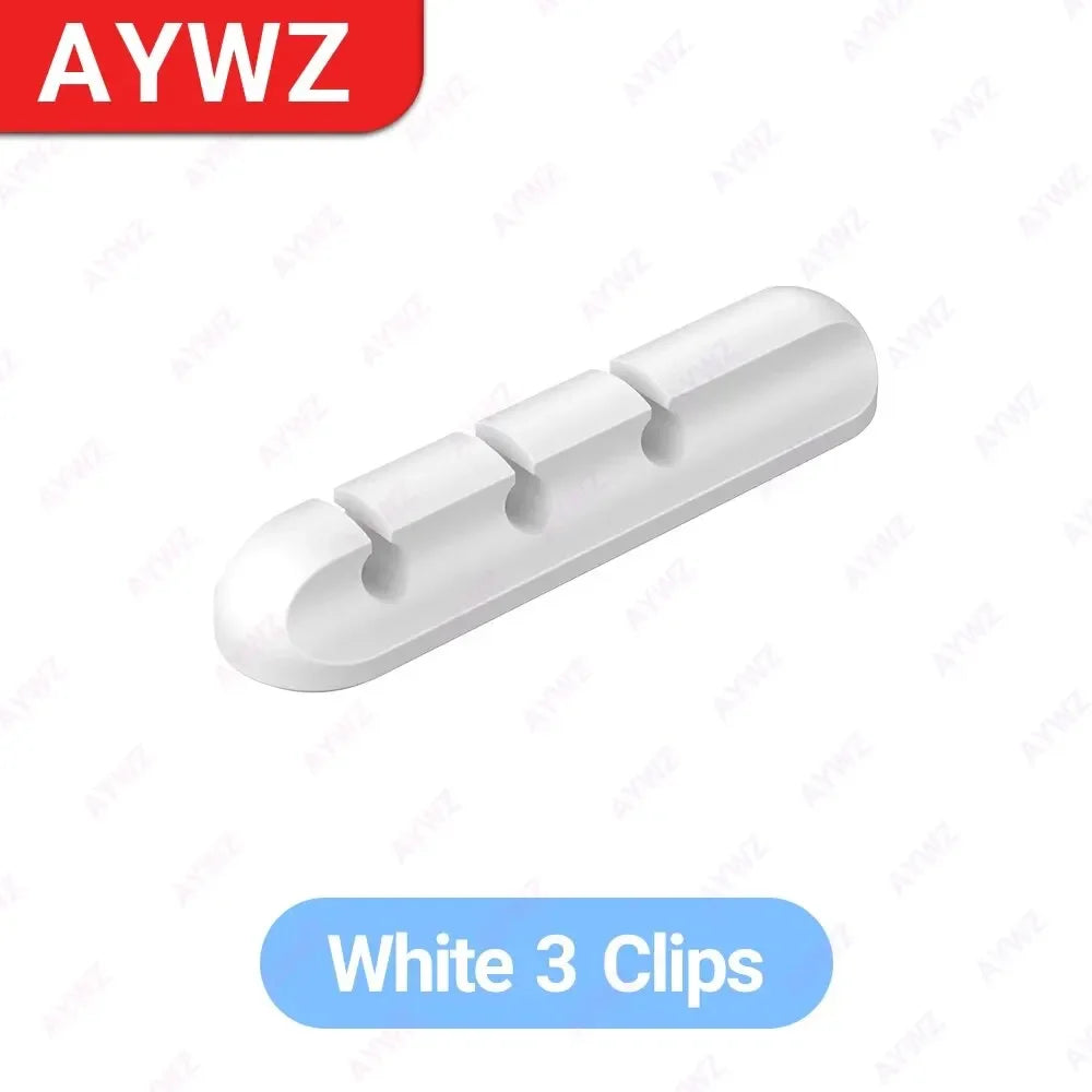 Adhesive Cord Management Wire Organizer