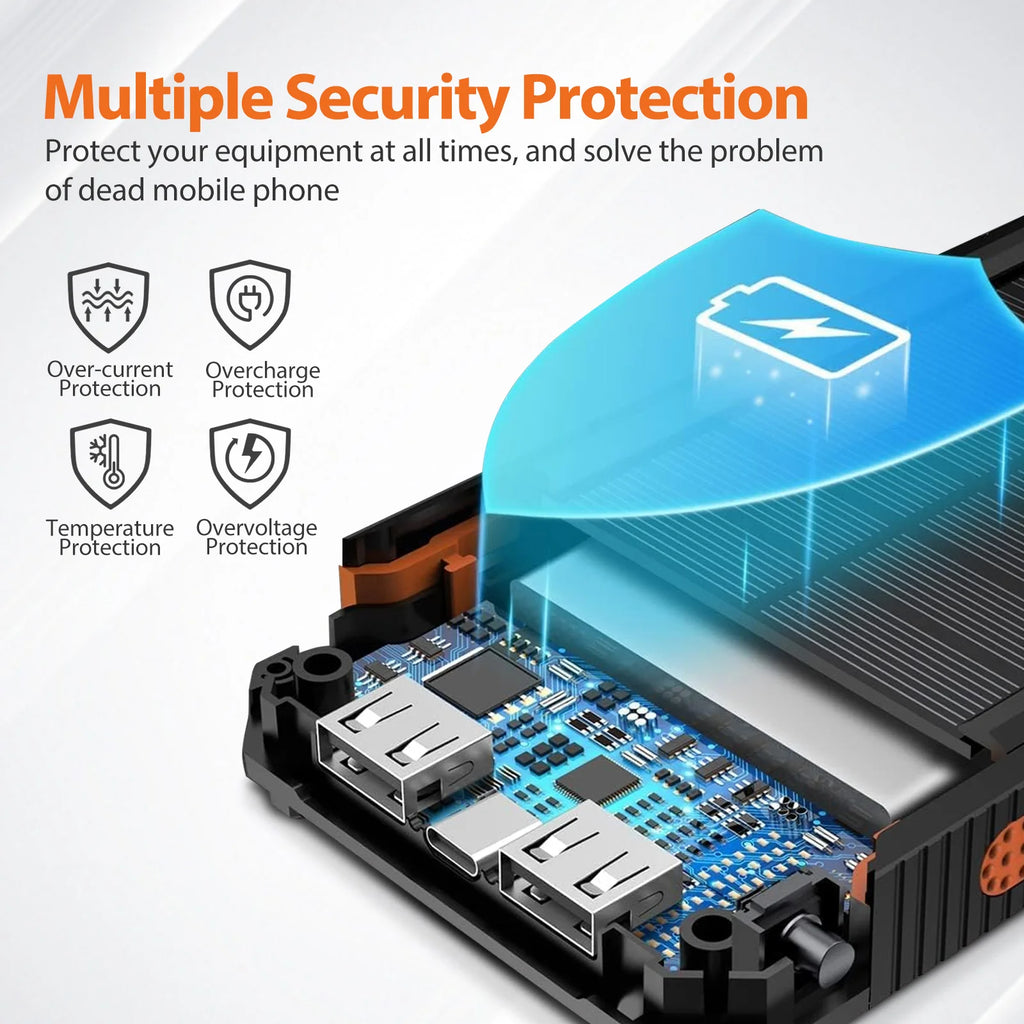 Waterproof Solar Power Bank