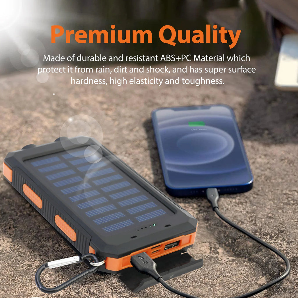 Waterproof Solar Power Bank