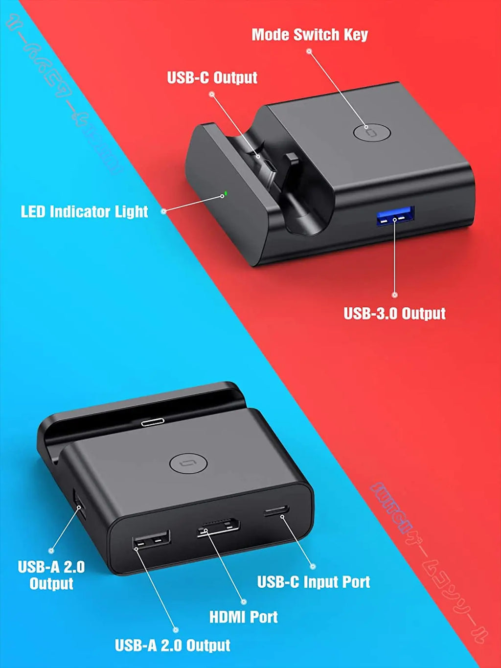 TV Charging Dock for Nintendo Switch