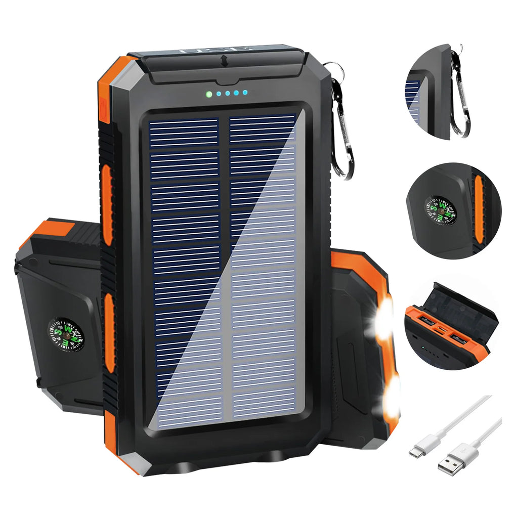 Waterproof Solar Power Bank