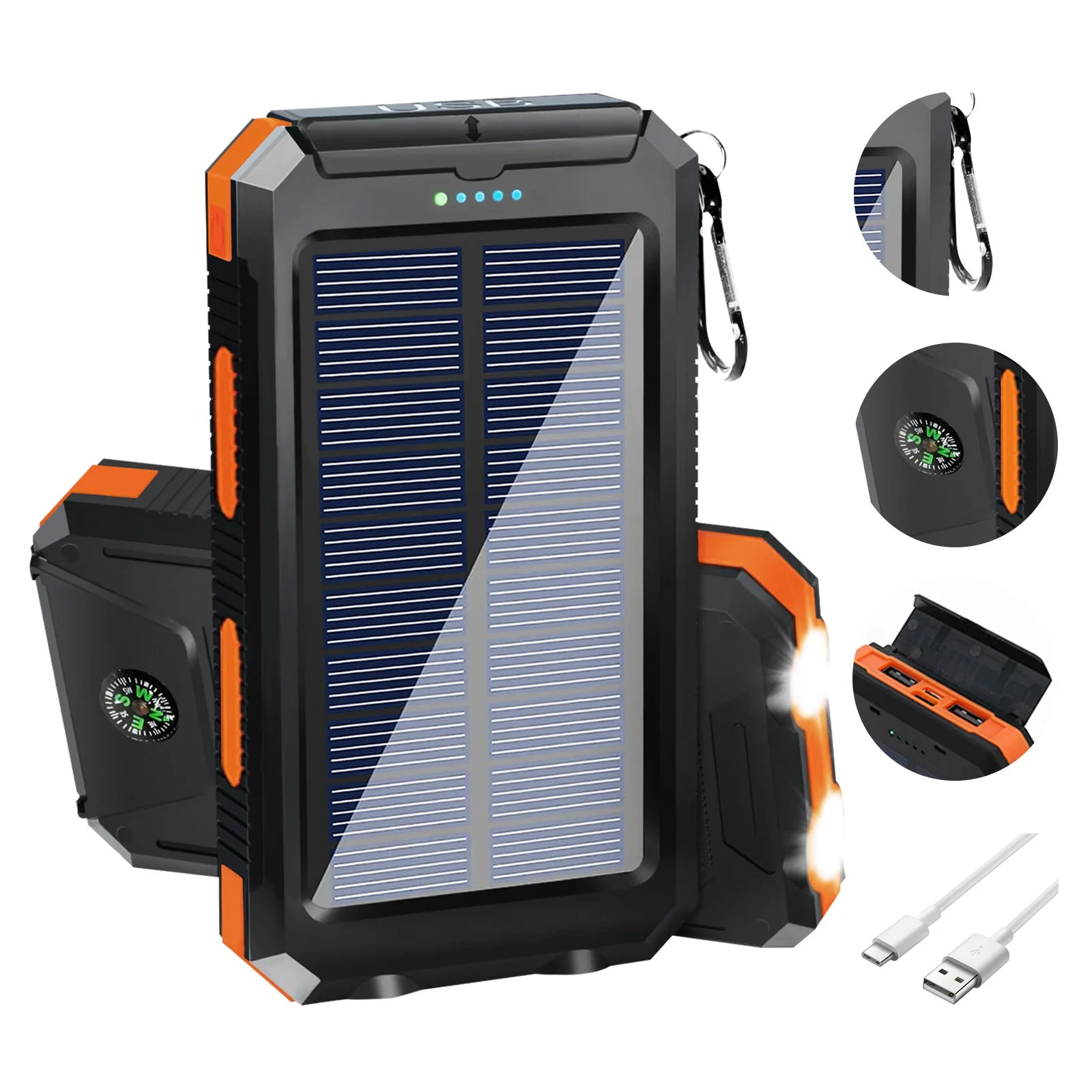Waterproof Solar Power Bank