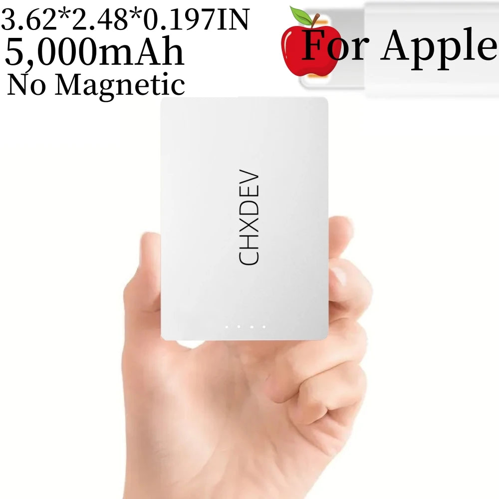 Ultra-Thin Magnetic Power Bank For IPhone