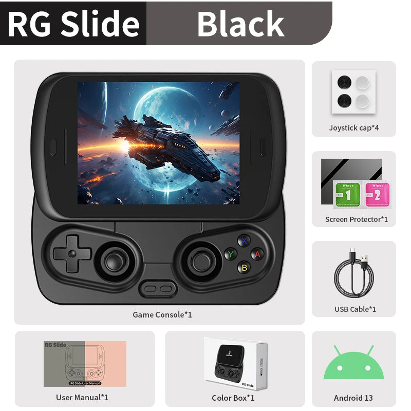 Slide Retro Handheld Game Console Cell Phone