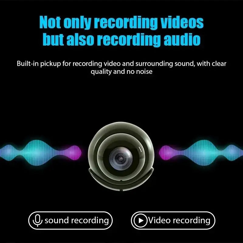 Wireless Mini Camera Indoor Security, Night Vision Cam