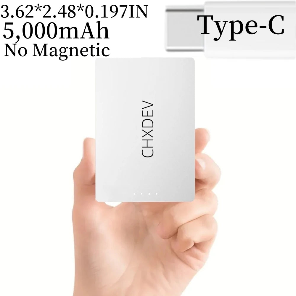 Ultra-Thin Magnetic Power Bank For IPhone