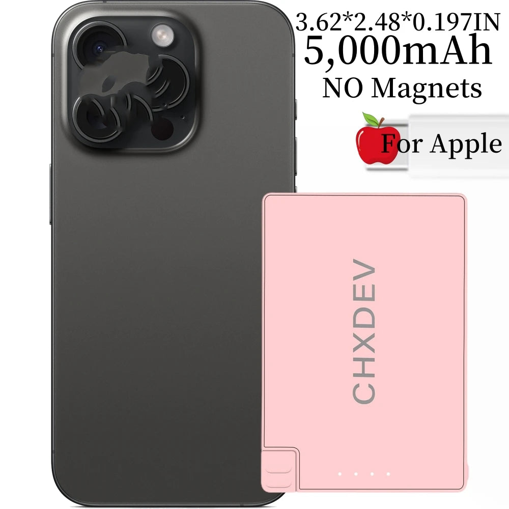 Ultra-Thin Magnetic Power Bank For IPhone