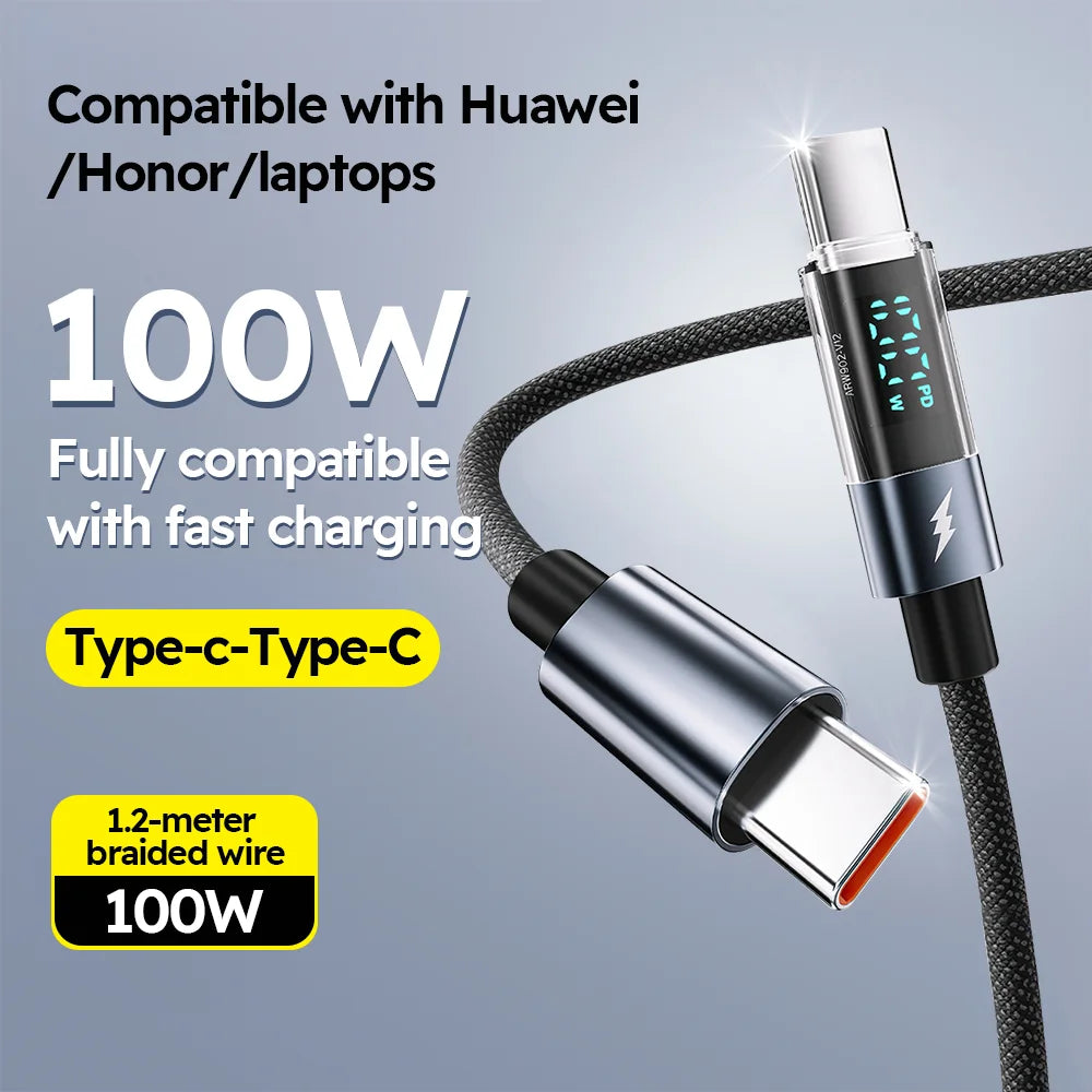 Type C To Type C  Fast Charging Cable