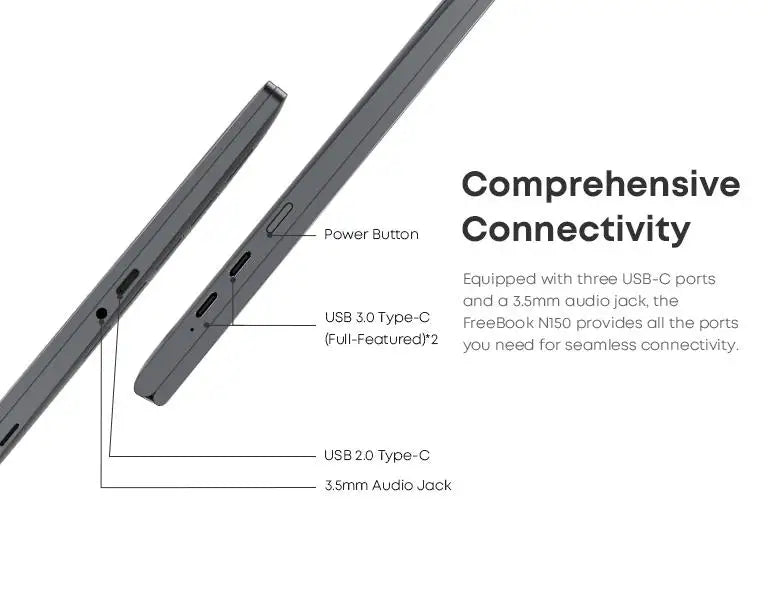 2-in-1 Laptop 13.5'' Intel N150