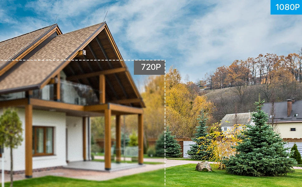 ZOSI 1080P 4 Pack HD TVI Indoor/Outdoor Security Cameras