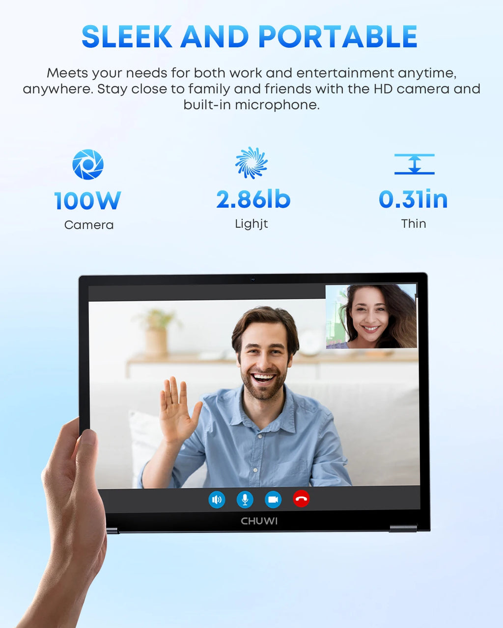 2-in-1 Laptop 13.5'' Intel N150