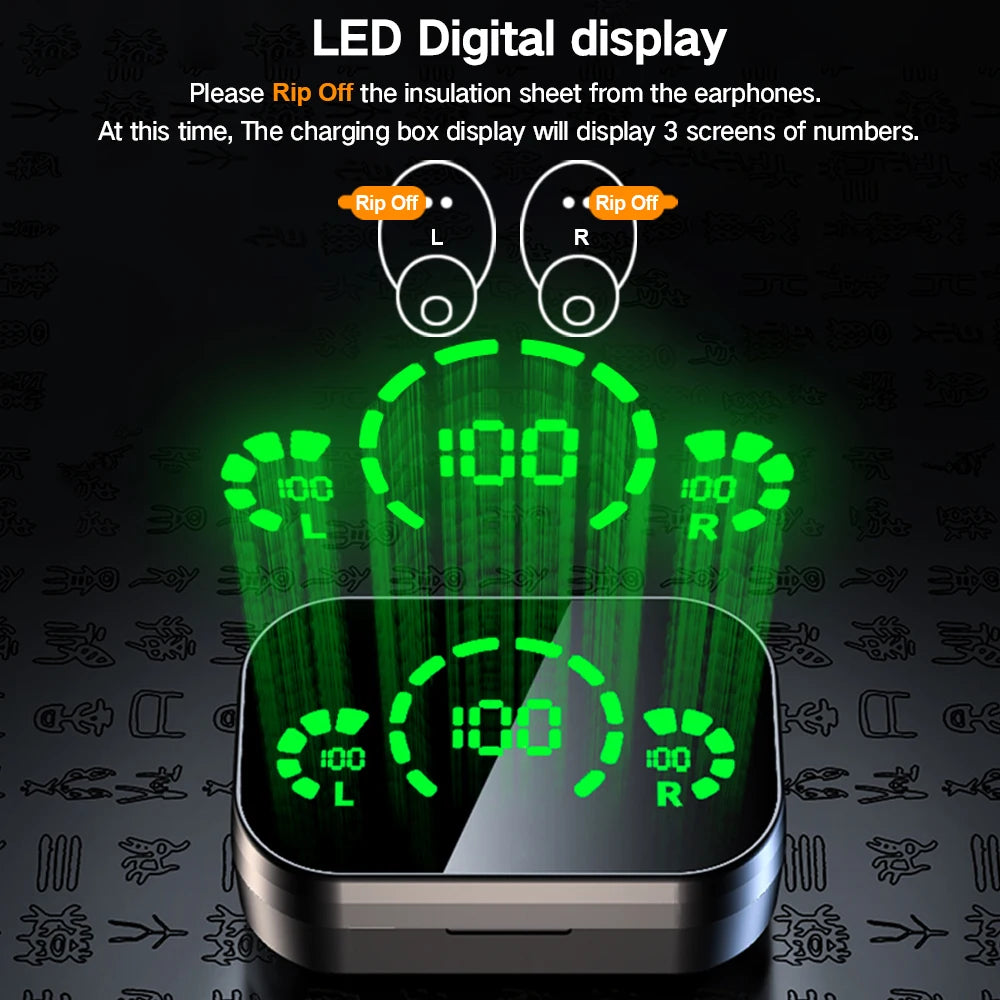 NES TWS Wireless Bluetooth Earbuds With Built-in Microphone