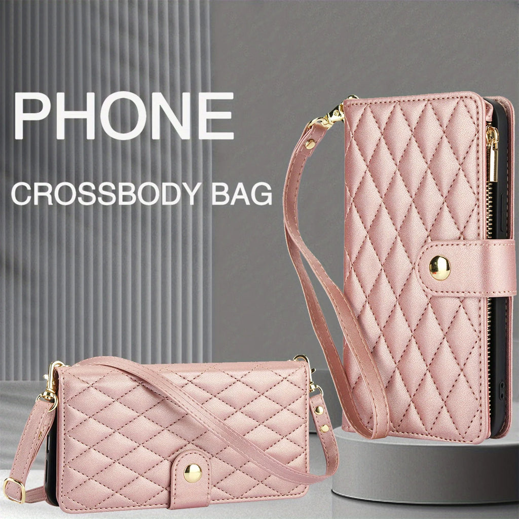 iPhone PU Leather Wallet Flip Case