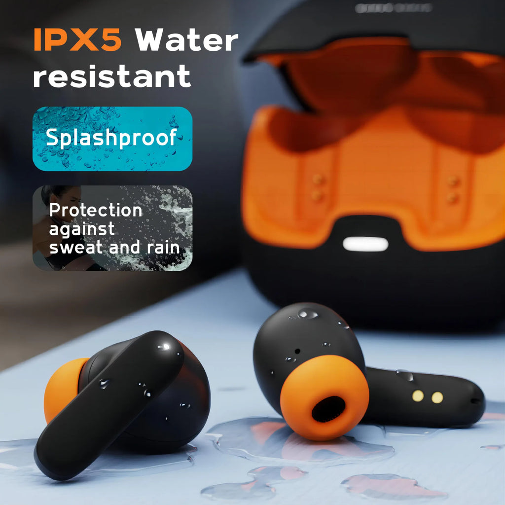 TWS Water Resistant Bluetooth Earbuds