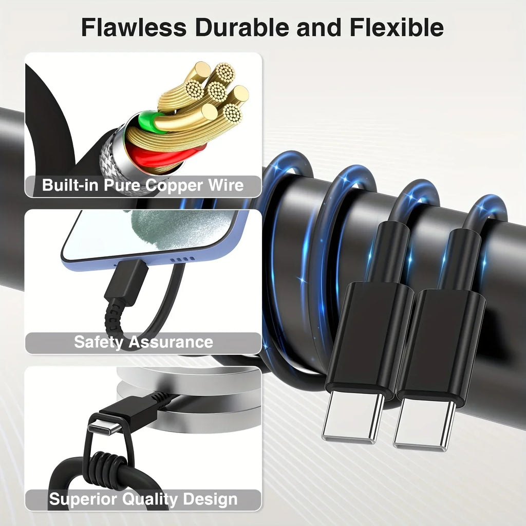 2Pack Fast Charger Block and Cable