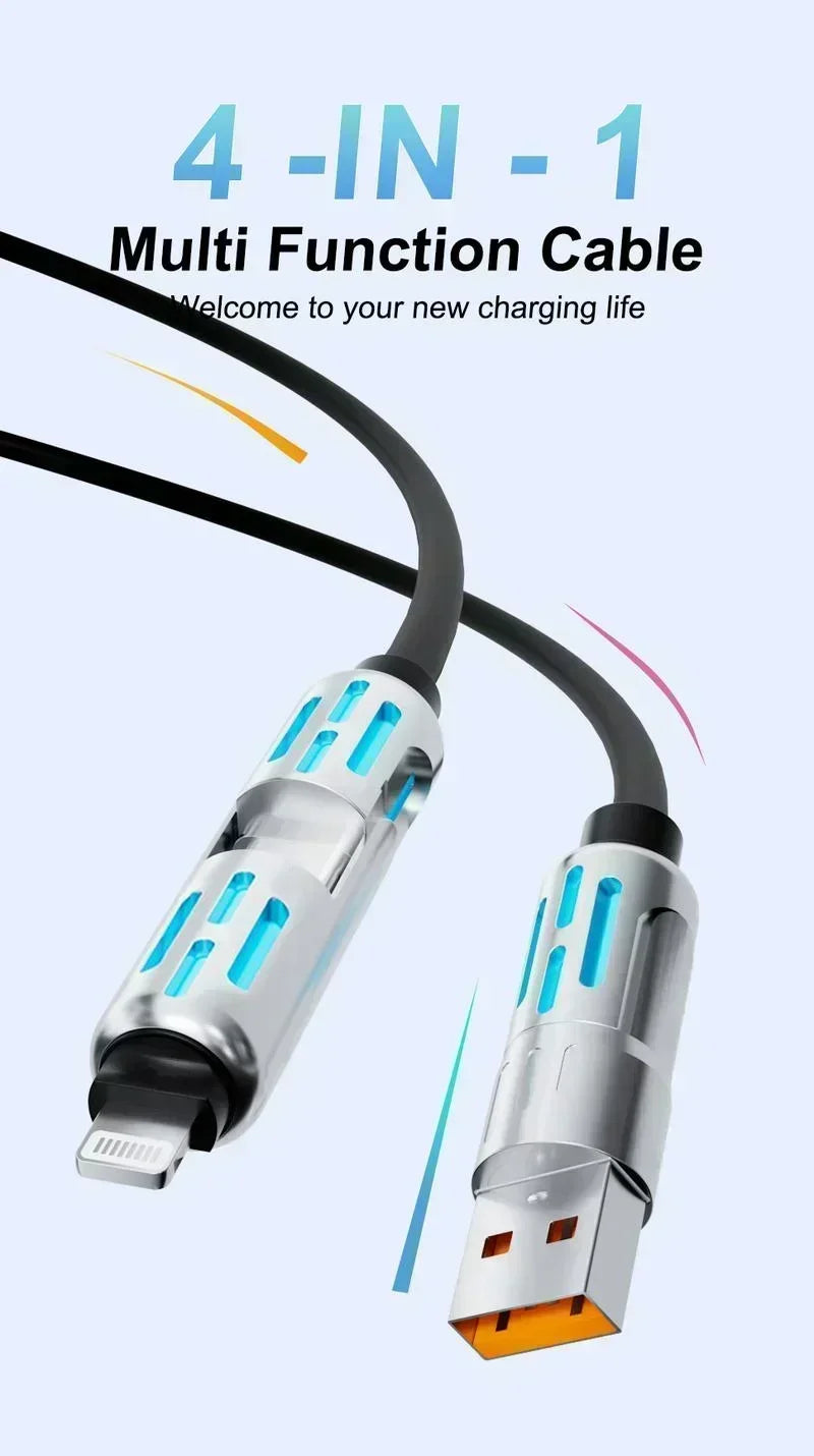 4-in-1 USB Fast Charging Cable
