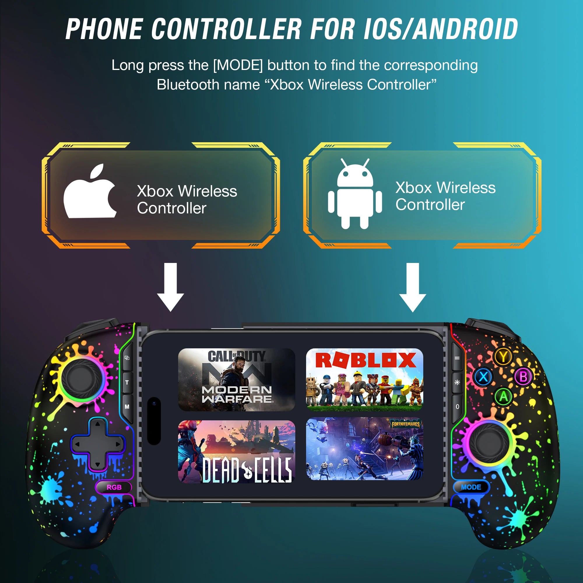 Type-C Mobile Phone Gaming Controller