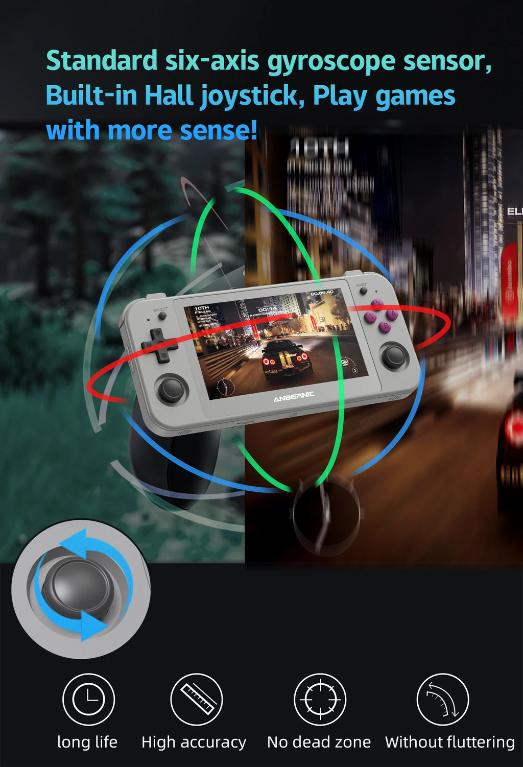 Handheld Game Console Android 12 System